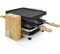 Raclette Princess Pure 4 800 W Noir & Bambou