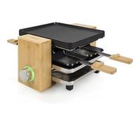 Raclette Princess Pure 4 800 W Noir & Bambou