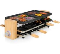 Raclette Princess Pure 8 1300 W Noir & Bambou