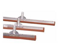 Raclette sol 55cm mousse caoutchouc rouge - Douille renforcée -