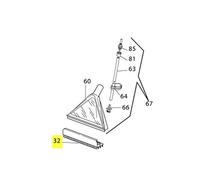 RACLETTE SOL DUR POUR PETIT ELECTROMENAGER DELONGHI - VT507360