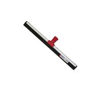 Raclette sol THOMAS 44 cm tête aluminium lame caoutchouc noir embout fileté rouge