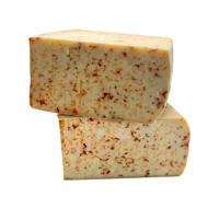 Raclette Suisse au Chili - Fromage à Raclette Fondant & Épicé - Saveur Piquante Gourmet - Fondue de Raclette Originale - 1/2 Pain 1,7kg - Fabrication Traditionnelle.