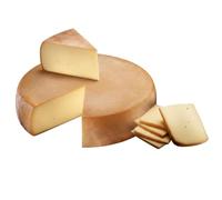 Raclette Suisse d'Alpage 1500 mètres Affinée 4 Mois - 1/2 Meule 2,4 kg - Lait Cru de Vache - Fromage Artisanal des Alpages Suisses - Idéal Soirée Raclette