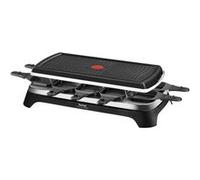 Tefal RE4588 raclette 10 personne(s) 1350 W Noir, Acier inoxydable