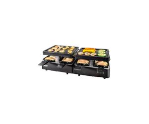 Raclette - UNOLD - 48755 - 8 Personnes - 1300 W - Noir