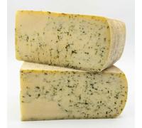 Raclette Vaudoise à l’Ail des Ours - 1/2 Pain 1,7kg - Fromage à Raclette Suisse Aromatisé - Pâte Pressée Non Cuite - Saveurs Herbacées et Fondantes - Fabrication Traditionnelle.