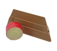 Raclette Vinyle Voiture Outil Artisanal Jaune à Aimant avec Chiffon | Application sans Bulles, Bordure Précise, Poignée Ergonomique, pour Covering Auto et Teinte de Vitres