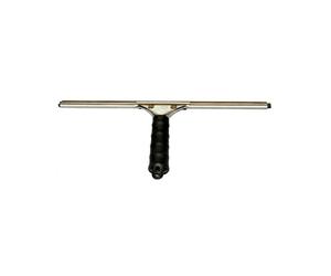 Raclette vitre complète BROSSERIE THOMAS 35 cm éléments démontables inox Manche noir / Cadre argenté