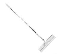Raclette Vitre Silicone et Brosse Microfibre pour Surface Verre(Two-section pole)