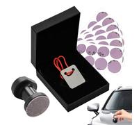 Racleur Carbure pour Voiture,Grattoir En Carbure Pour Carrosserie Automobile Destiné À La Correction De Peinture | Accessoires Pour Véhicules Avec Manche Amovible Pour Conducteurs