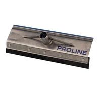 Racleur de fumier et de lisier PROLINE 40 cm en acier inoxydable, équipé de nervures de rigidification