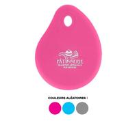 Lily Cook – Corne de pâtissier en silicone KB5079 – 10 x 13 x 0,3 cm – Rose/Bleu/Vert