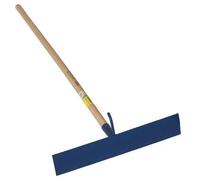 Racloir bitume - Outils Perrin - 50cm - Bleu - Emmanché 1,30m - Acier forgé à chaud