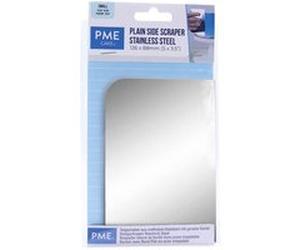 racloir bord plat inox 13x9cm - générique ss20 Gris G