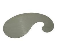 Racloir de menuisier forme col de cygne - 70 x 130 mm - EMILE PEYRON - 119130C G