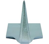 Racloir en acier inoxydable, longueur de lame 19 mm, lot de 6 KS Tools 140.2268