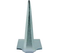 Racloir en acier inoxydable, longueur de lame 38 mm, lot de 6 KS Tools 140.2272