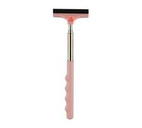 Racloir extensible avec lames en caoutchouc - Vitres d'instruments de nettoyage extensibles, essuie-glaces nettoyant polyvalent avec vue arrière, purificateur de vitrage de transport