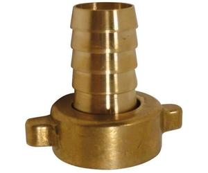 RACO - Raccord nez de robinet en laiton cannelé - à oreilles - Nez 19 mm - 20x27 - x2