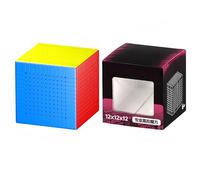 Racocou Cube de Vitesse 12x12, magnétique, avancé et éducatif. Convient à des Fins éducatives, pour la détente créative et comme Jouet pour Enfants.