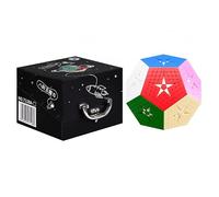 Racocou Cube de Vitesse, 7e, 8e, 9e, 11e, 13e Ordre, dodécaèdre, adapté aux Enfants et aux Adultes, utilisé pour l'éducation, Le soulagement du Stress et l'entraînement logique,Laiton