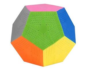 Racocou Cube de Vitesse, 7e, 8e, 9e, 11e, 13e Ordre, dodécaèdre, adapté aux Enfants et aux Adultes, utilisé pour l'éducation, Le soulagement du Stress et l'entraînement logique,Gris