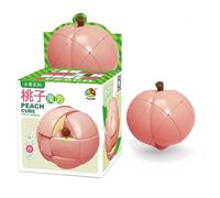 Racocou Cube Magique, en Forme de Fruit, Jeux éducatifs et Puzzles, pour Enfants, Jouets adaptés à l'éducation et à la détente créative.,Marron