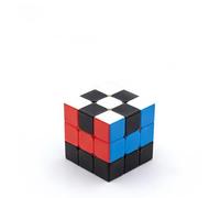 Racocou Cube Magique, magnétique, modèle d'entraînement, Jouet éducatif, Anti-Stress, réflexion logique, entraînement, compétition, Cadeau, développement cérébral,Bleu