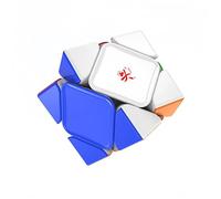 Racocou Cube magique magnétique, rotation oblique de grue, effet lévitation magnétique, convient aux enfants et aux adultes, pour l'éducation, le soulagement du stress et l'entraînement logique, noir