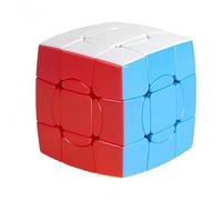 Racocou Cube Speed 3x3, Cube Magique de Formes spéciales, entraînement à la pensée géométrique en Trois Dimensions, Jouet éducatif Antistress, développement cérébral pour Enfants et Adultes