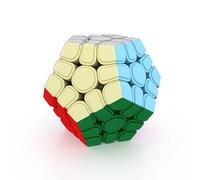 Racocou Cube Speed, Trois Couches Douze Faces, Plateau magnétique coloré, réduction du Stress, entraînement de la pensée logique, compétition, Vitesse, Cadeau, développement cérébral,Bleu