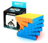 Racocou Cubes de Vitesse, Autocollants en PVC, difficulté élevée pour l'intelligence, adaptés aux Enfants et aux Adultes, utilisés pour l'éducation, la détente et l'entraînement logique,Noir