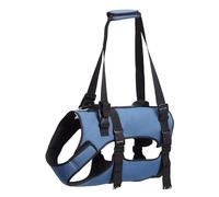Racocou Harnais de Levage pour Chien avec Soutien Complet du Corps, Aide à la mobilité, Gilet pour Chiens âgés, Post-Chirurgie, arthrite, dysplasie de la Hanche, escaliers et entrée de Voiture,Bleu,S