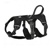 Racocou Harnais de Levage pour Chien, écharpe complète avec poignée pour Grands Chiens, Soutien pour Les blessures articulaires, l'arthrite, Les Chiens âgés et handicapés,Noir,S