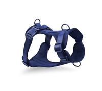 Racocou Harnais pour Chien sans Traction réglable Respirant Gilet Doux Anti-étranglement Anti-échappée pour Chiens Petits Moyens et Grands Marche Dressage extérieur,Chrome,S