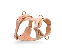 Racocou Harnais pour Chien sans Traction réglable Respirant Gilet Doux Anti-étranglement Anti-échappée pour Chiens Petits Moyens et Grands Marche Dressage extérieur,Rose,S