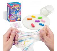 Racocou Jouets pour Enfants en Forme de pilules et Capsules, Ensemble de Jouets éducatifs Anti-Stress, Anti-Stress, 7 pièces, 278 g, 3 Choix de Couleurs,Multi Colored