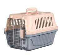 Racocou Nouvelle boîte de transport pour animaux de compagnie en plastique petite boîte de transport pour chien et chat adaptée aux petits chiens et chats capacité de charge maximale 5 kg 48 x 30 x 30