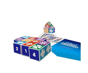 Racocou Pensée logique Spatiale, Jeux de société Assortis, Interaction Parent-Enfant, Jouets éducatifs, créativité et réduction du Stress.,Bleu