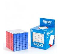 Racocou Positionnement de l'axe de la Balle magnétique, Cube de Vitesse avancé à 8 Niveaux. Convient pour l'éducation et la détente créative. Jouet pour Enfants.,Flesh