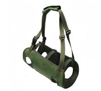 Racocou Sac à Dos Transport Chien, réglable, Sac Poitrine Chiot, Mains Libres, idéal pour randonnée Petits et Moyens Chiens.,Bronze,M