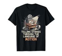 Raconter des histoires à travers le langage du mouvement Dessiner Animate T-Shirt
