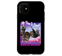 Racoon - Douleur est Chronique mais Mon Cul est Iconique Coque pour iPhone 11