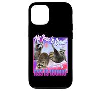 Racoon - Douleur est Chronique mais Mon Cul est Iconique Coque pour iPhone 12/12 Pro
