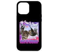 Racoon - Douleur est Chronique mais Mon Cul est Iconique Coque pour iPhone 12 Pro Max