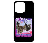 Racoon - Douleur est Chronique mais Mon Cul est Iconique Coque pour iPhone 15 Pro Max