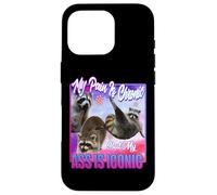 Racoon - Douleur est Chronique mais Mon Cul est Iconique Coque pour iPhone 16 Pro