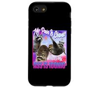 Racoon - Douleur est Chronique mais Mon Cul est Iconique Coque pour iPhone SE (2020) / 7/8