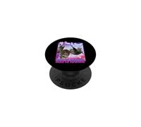 Racoon - Douleur est Chronique mais Mon Cul est Iconique PopSockets PopGrip Adhésif